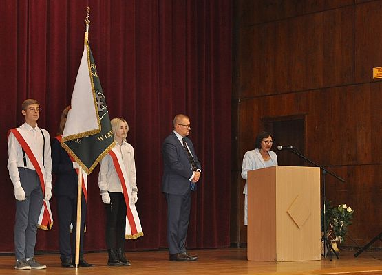 Wystąpienie starosty podczas