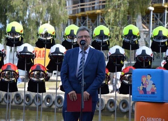 Wystąpienie wicestarosty E.