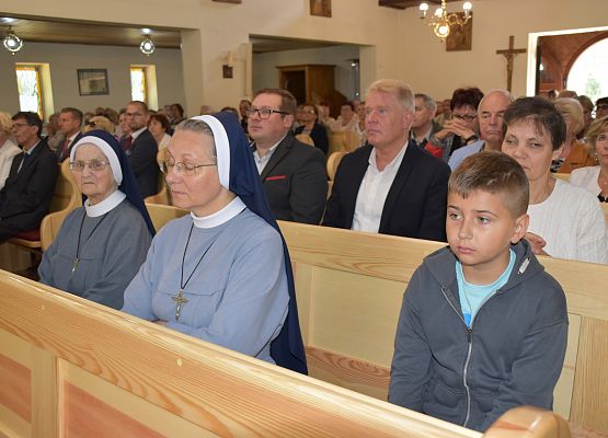 Uczestnicy mszy św.