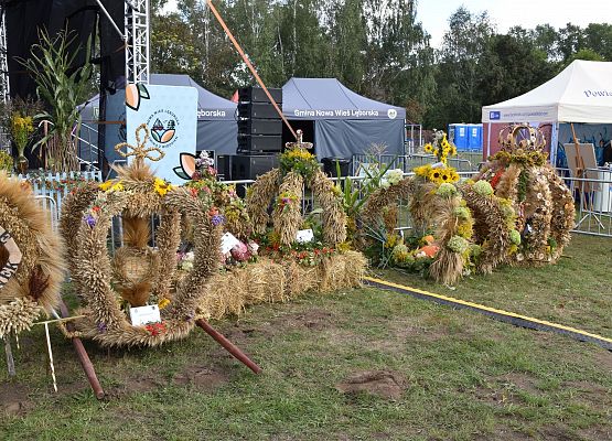 Wieńce zgłoszone do konkursu
