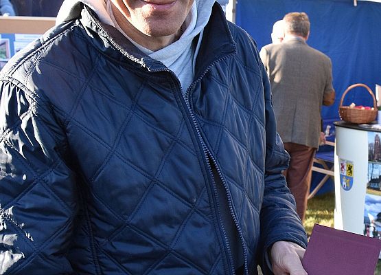 P. Pobłocki z medalem