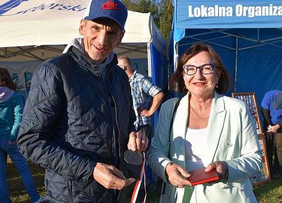 Piotr Pobłocki ze starostą A.