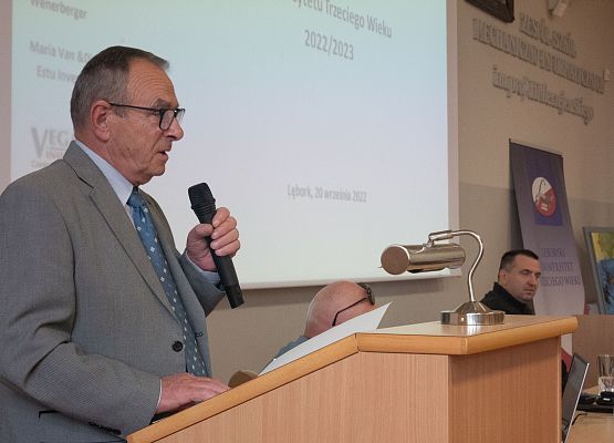 Wystąpienie A. Dyktyńskiego