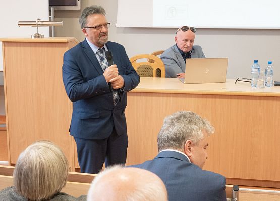 Wystąpienie wicestarosty E.