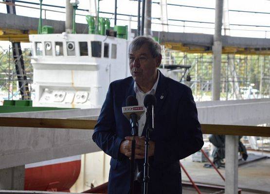 Wystąpienie burmistrza Łeby A.