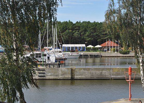 Widok z Muzeum na Marinę