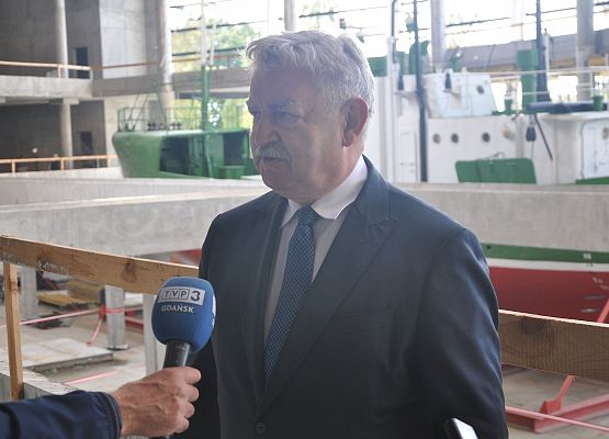 Senator K. Kleina w rozmowie z