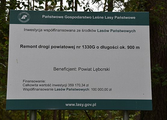 Tablica informacyjna na