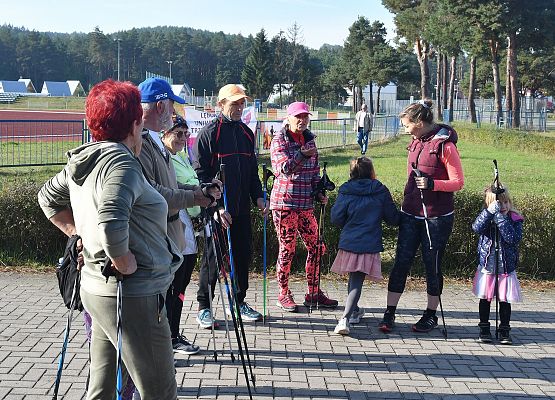 Uczestnicy przed startem