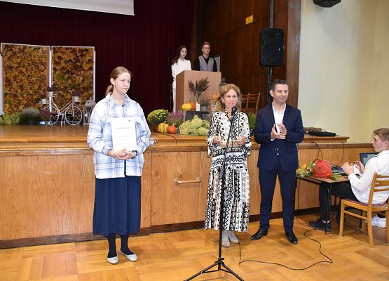 Wyróżnione uczennice konkursu