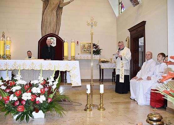 Powitanie ks. bp R. Kasyny