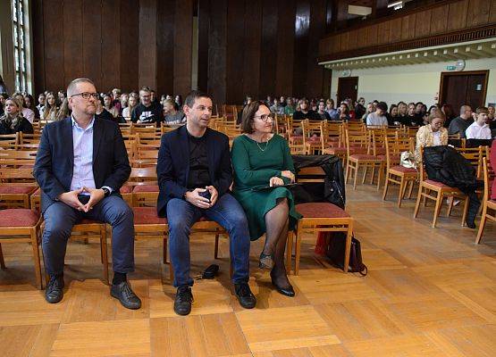 Od lewej: dyr ZSM-I G. Popin,