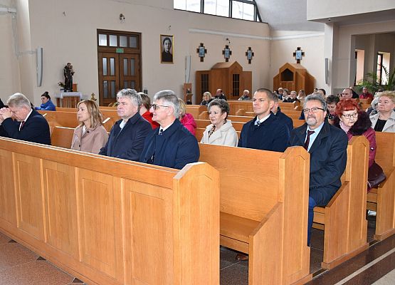 Uczestnicy nabożeństwa w