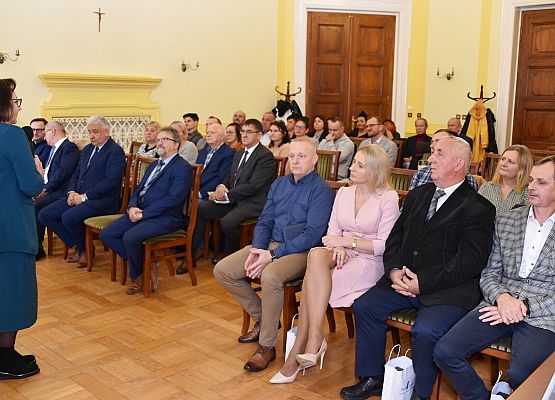 Starosta wita gości