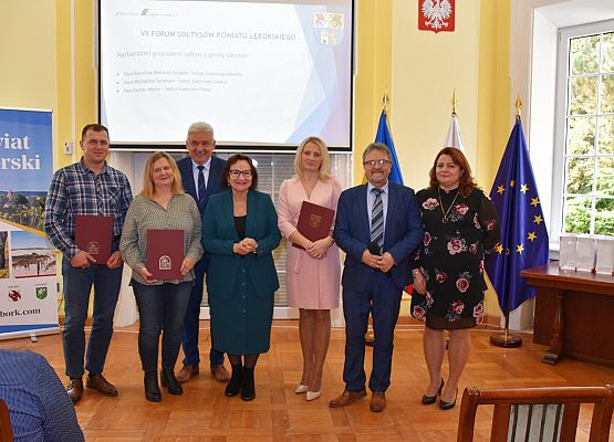 Wyróżnieni sołtysi gm. Cewice