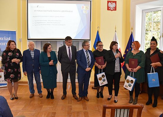 Wyróżnieni sołtysi z gm. Wicko