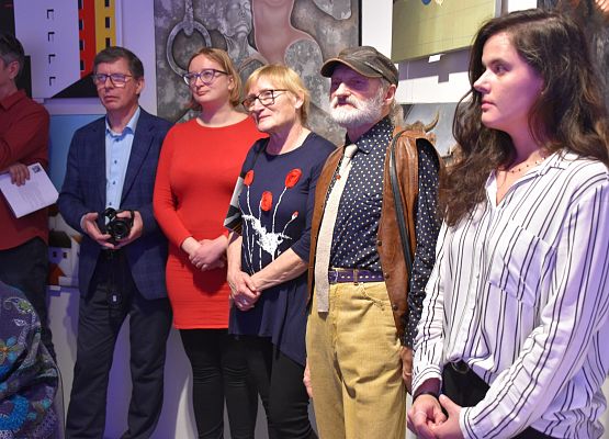 Uczestnicy wernisażu