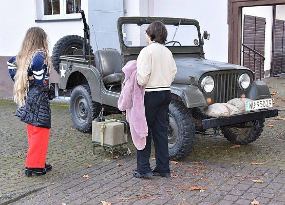 Uczestnicy pokazów przed