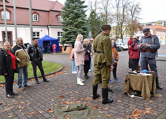 Uczestnicy pokazów przed