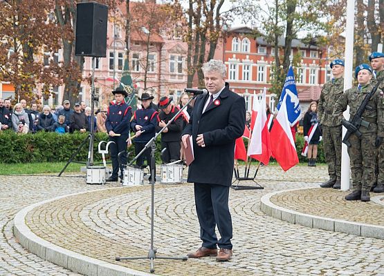 Wystąpienie burmistrza W.
