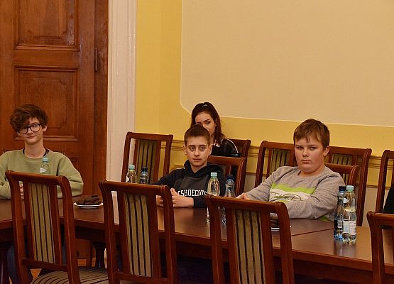 Uczestnicy spotkania w sali