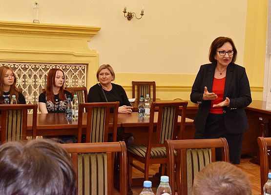 Wystąpienie starosty A.