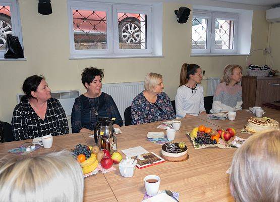 Pracownicy PCPR podczas