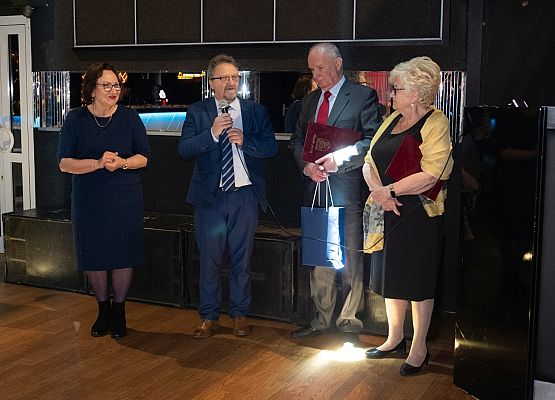 Od lewej: starosta A.