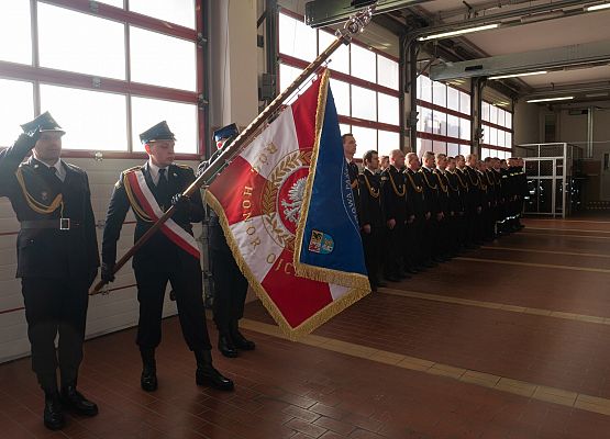 Poczet sztandarowy jednostki