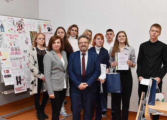 Wspólne zdjęcie nagrodzonych,