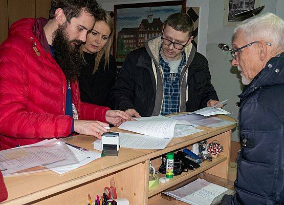 Podpisanie protokołu odbioru