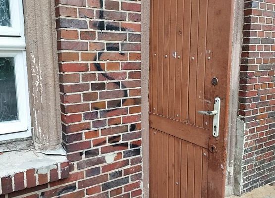 Drzwi boczne przed wymianą