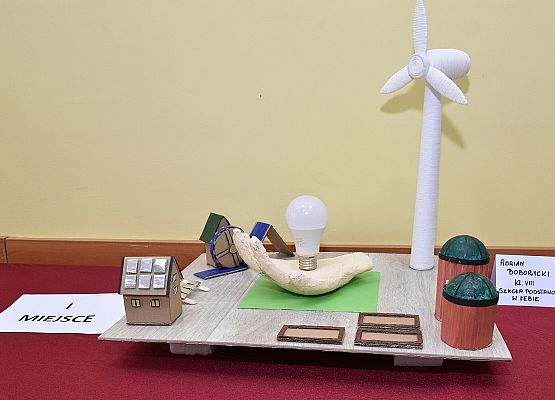 Praca modelarska - I miejsce