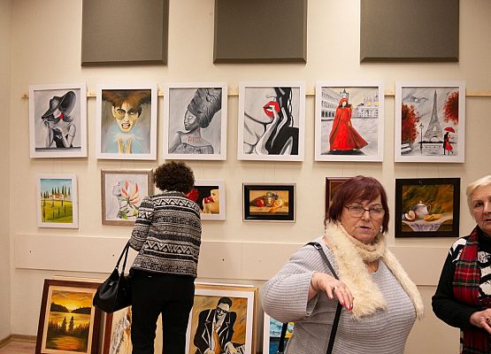 Fragment wystawy Gerarda