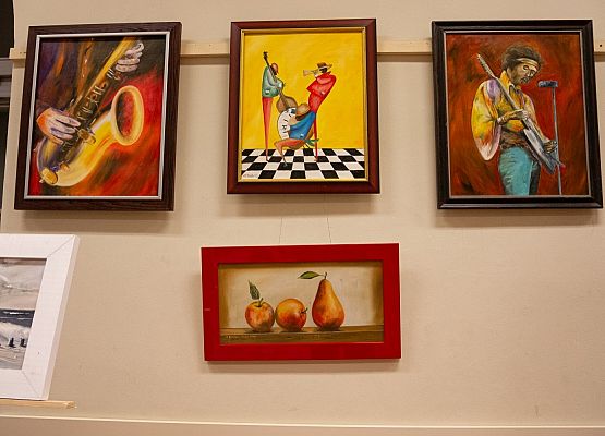 Fragment wystawy Gerarda