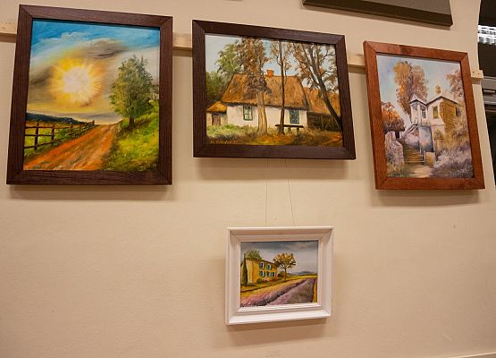 Fragment wystawy Gerarda