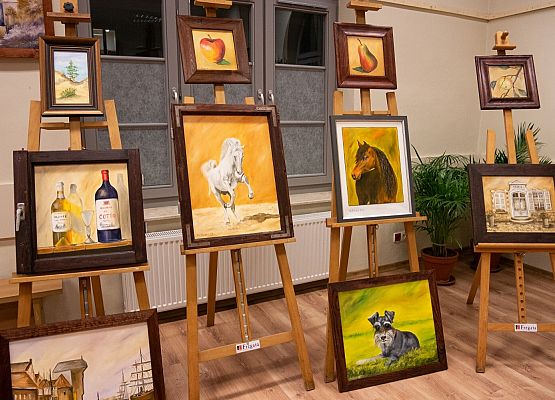 Fragment wystawy Gerarda