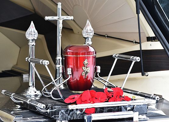 Urna z prochami W. Bania