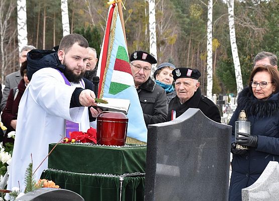 Poświęcenie urny z prochami