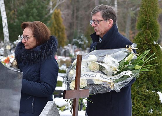 Od lewej: starosta A.