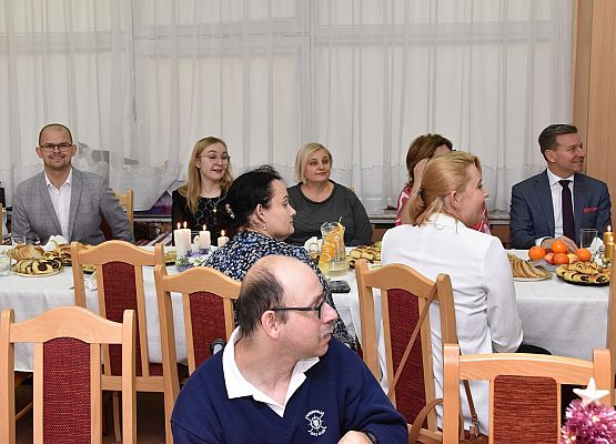 Goście wigilijnego spotkania