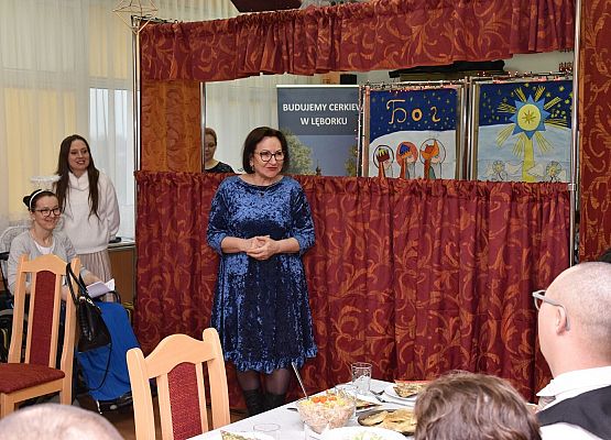 Życzenia składa starosta A.