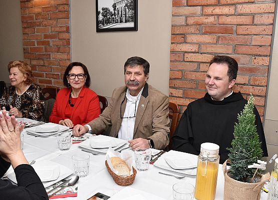 Przy wigilijnym stole starosta