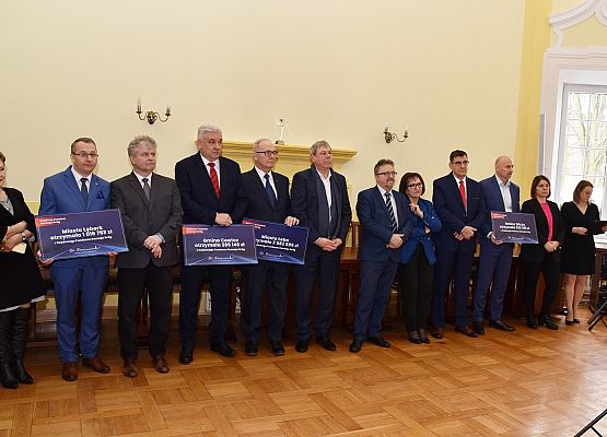 Samorządowcy podczas