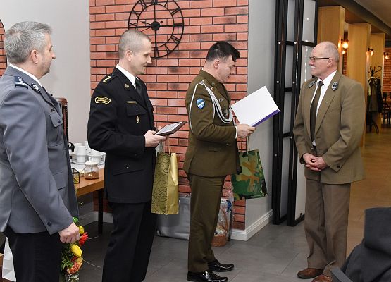 Życzenia składa dowódca I