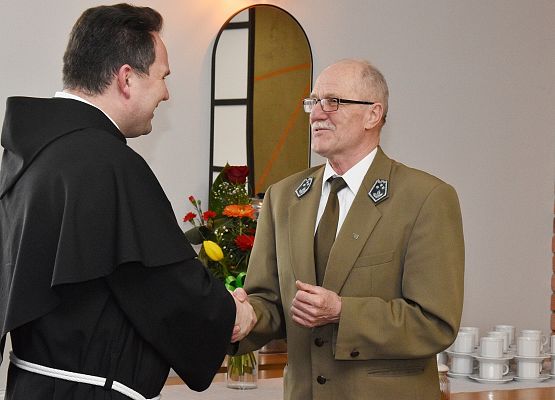 Życzenia składa o. Robert