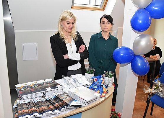 Pracownice PCPR przy