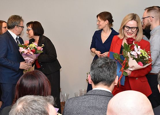 Podziękowania odebrała M.