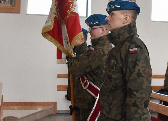 Sztandar lęborskiej jednostki