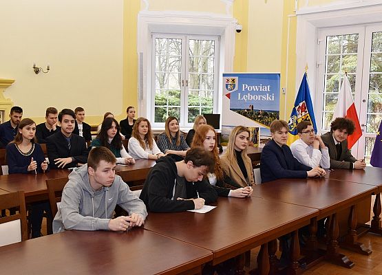 Uczestnicy powiatowego etapu